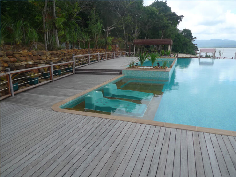 Modular infinity pool, Cambodia