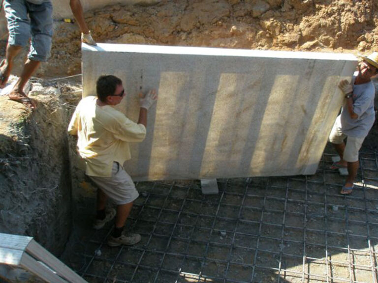 Niche pool, Phuket, under construction