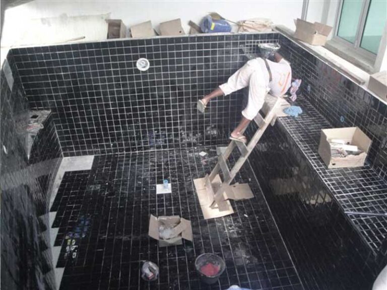 Plunge pool, Phuket, under construction
