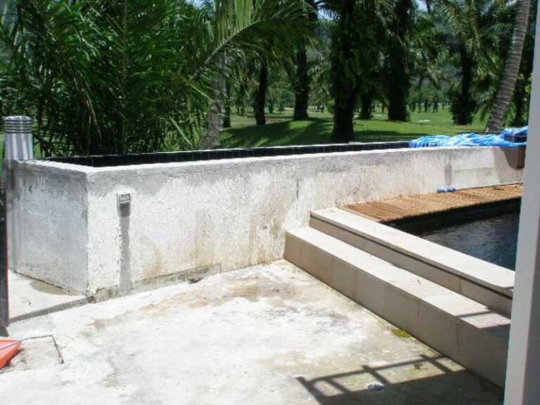 Plunge pool, Phuket, under construction